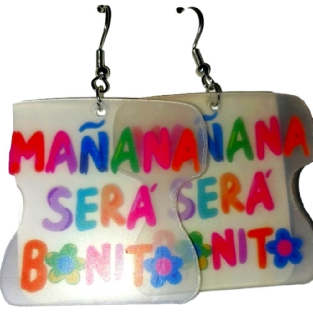 Colorful Fun Rainbow Earrings For Adults And Kids - Picture 3 of 6
